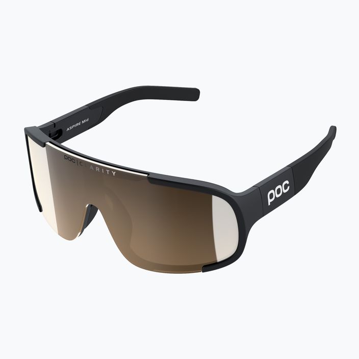 Ochelari de soare POC Aspire Mid uranium black/clarity trail/partly sunny silver