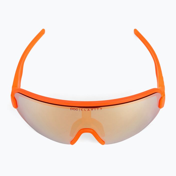 Ochelari de protecție pentru bicicletă POC Aim fluorescent orange translucent/clarity road gold 3