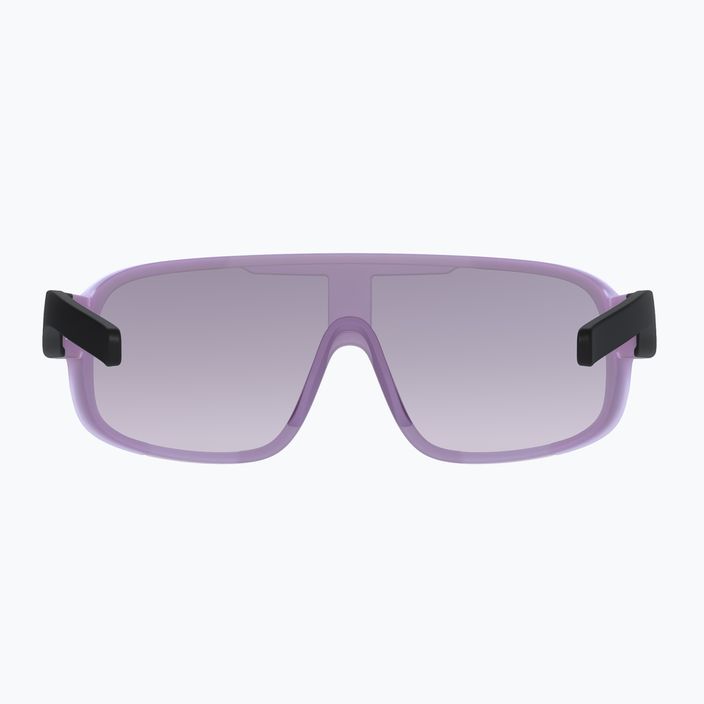 Ochelari de protecție pentru bicicletă POC Aspire purple quartz translucent/clarity road silver 3