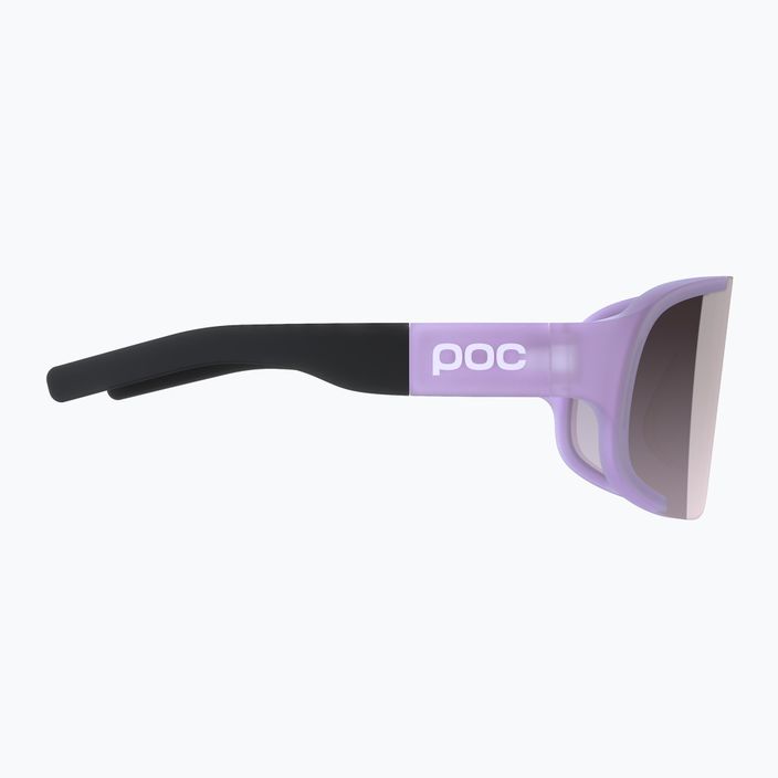 Ochelari de protecție pentru bicicletă POC Aspire purple quartz translucent/clarity road silver 4