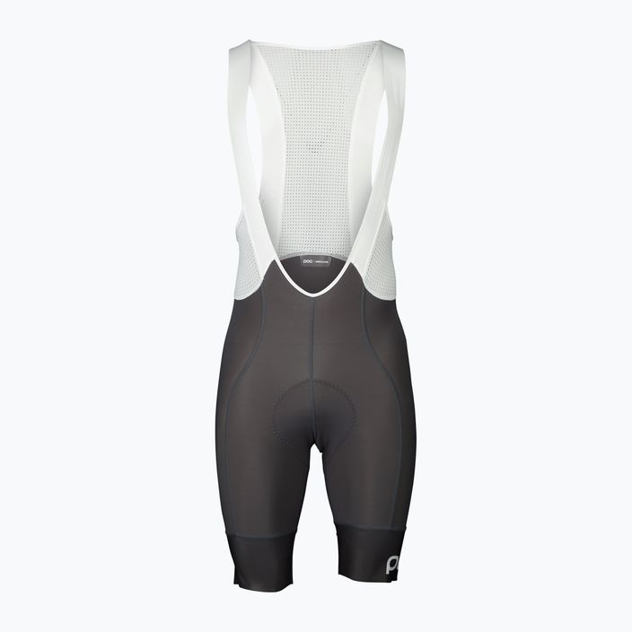 Pantaloni scurți pentru bărbați POC Essential Road VPDs Bib Shorts sylvanite grey / hydrogen white