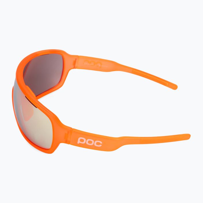 Ochelari de protecție pentru bicicletă POC Do Blade fluorescent orange translucent/clarity road gold 4