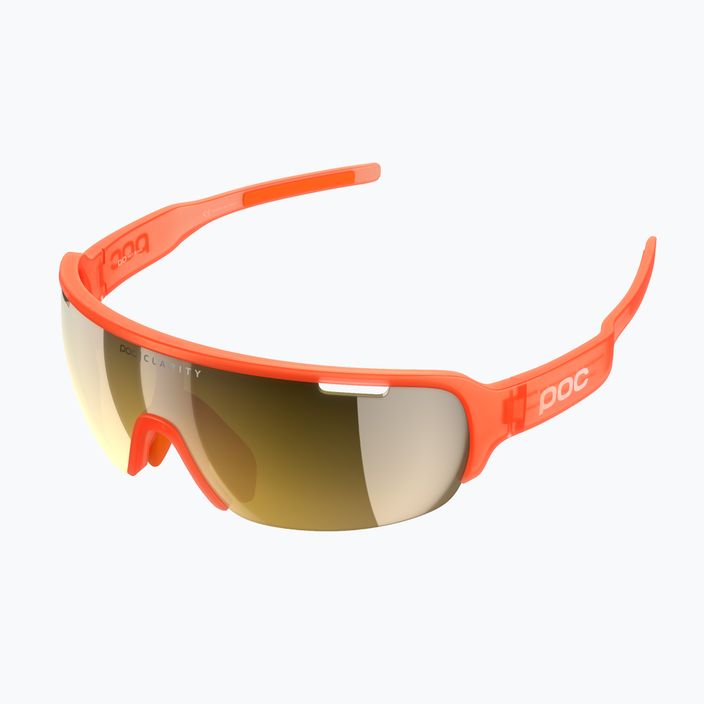 Ochelari de ciclism POC Do Half Blade portocaliu fluorescent translucid portocaliu pentru ciclism 5