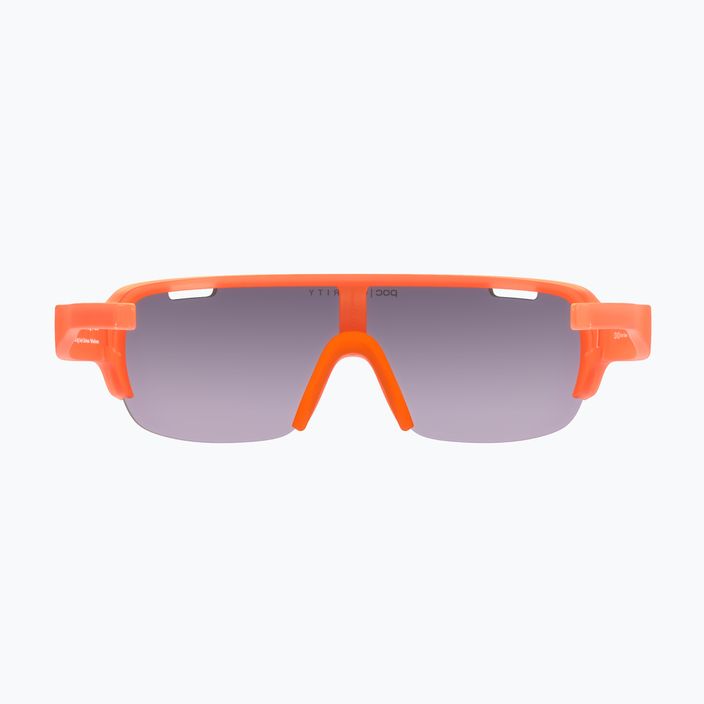 Ochelari de ciclism POC Do Half Blade portocaliu fluorescent translucid portocaliu pentru ciclism 7