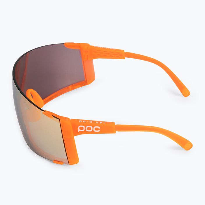 Ochelari de protecție pentru bicicletă POC Propel fluorescent orange translucent/clarity road gold 5