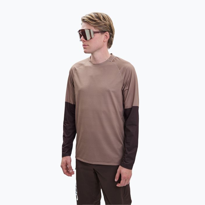 Bărbați POC Essential MTB tricou de ciclism jasper maro