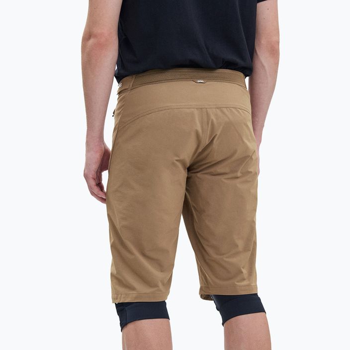 Pantaloni scurți de ciclism pentru bărbați POC Essential Enduro jasper brown 2