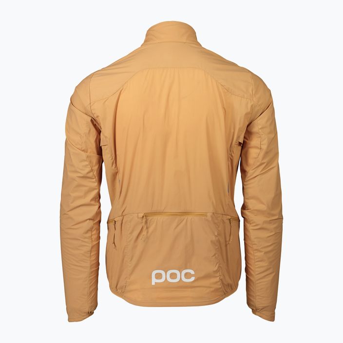 Jachetă de ciclism pentru bărbați POC Pro Thermal aragonite brown 7