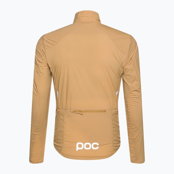 Jachetă de ciclism pentru bărbați POC Pro Thermal aragonite brown 2