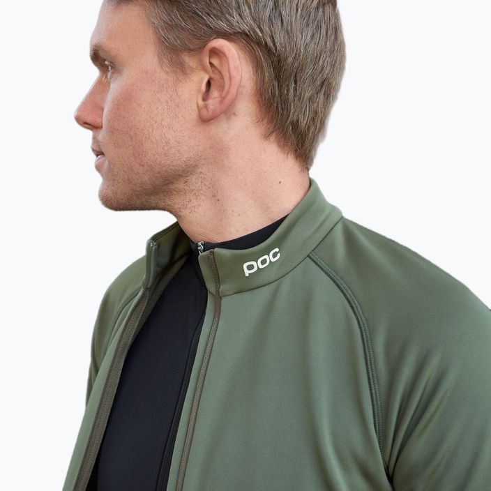 Jachetă de ciclism pentru bărbați POC Thermal epidote green 4