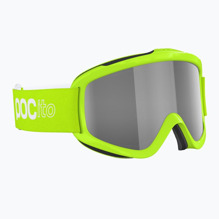 Ochelari de schi pentru copii POC POCito Iris fluorescent yellow/green/clarity pocito 8