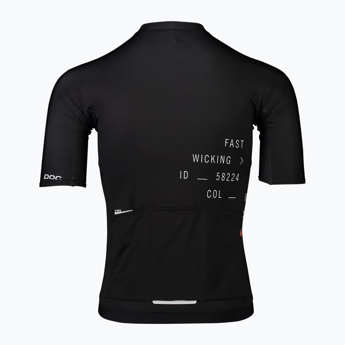 Tricoul de ciclism pentru bărbați POC Pristine Print uranium black 5