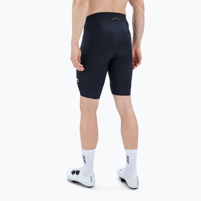 Pantaloni scurți de ciclism pentru bărbați POC Air Indoor uranium black 2