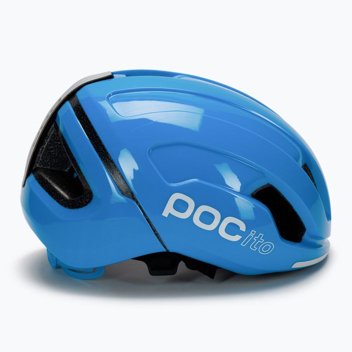 Cască de bicicletă pentru copii POC POCito Omne MIPS fluorescent blue 3