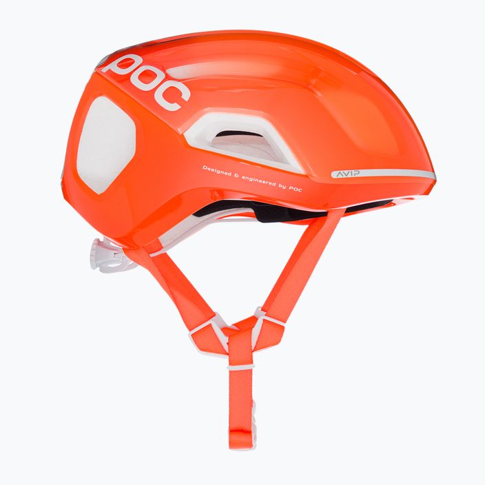 Cască de bicicletă POC Ventral Tempus MIPS portocalie fluorescentă avip 4