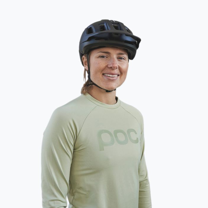 Mâneci lungi de ciclism pentru femei POC Reform Enduro Jersey prehnite green 2