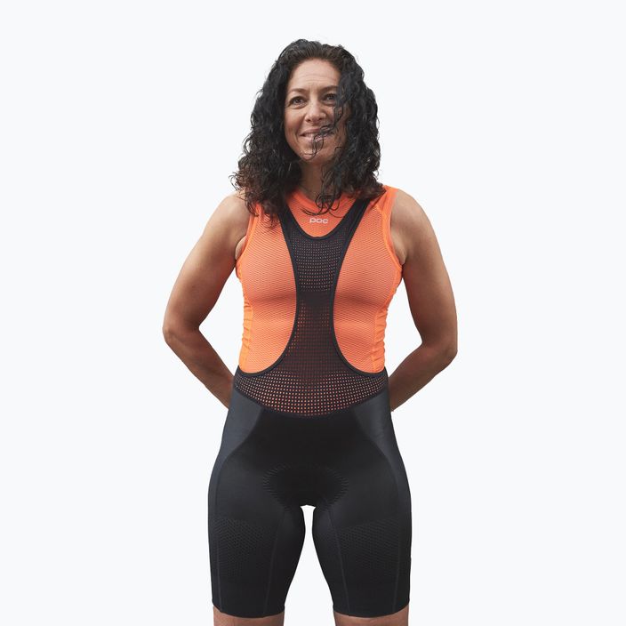 Pantaloni scurți de ciclism pentru femei POC Ultimate VPDs Bib Shorts uranium black