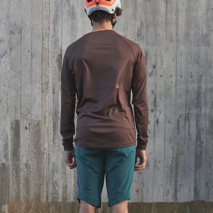 Bărbați de ciclism cu mânecă lungă POC Reform Enduro Jersey axinite brown 6