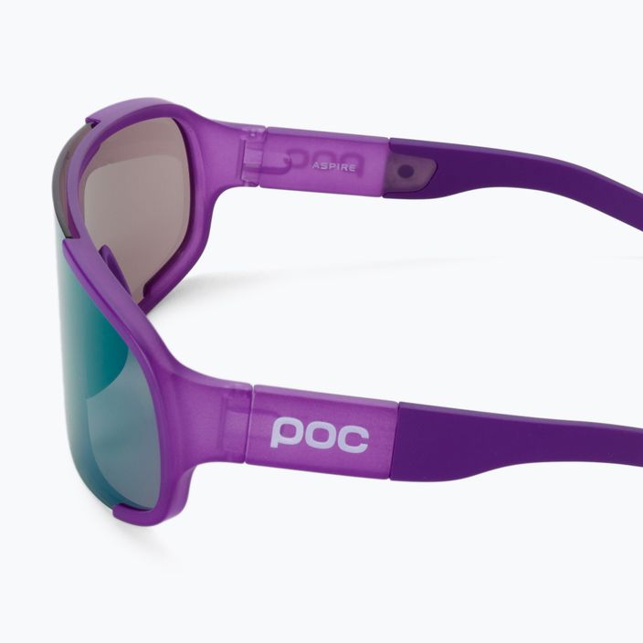 Ochelari de protecție pentru bicicletă POC Aspire sapphire purple translucent/clarity define violet 4