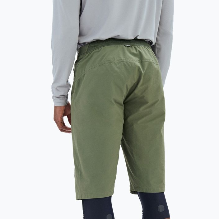 Pantaloni scurți de ciclism pentru bărbați POC Essential Enduro epidote green 2