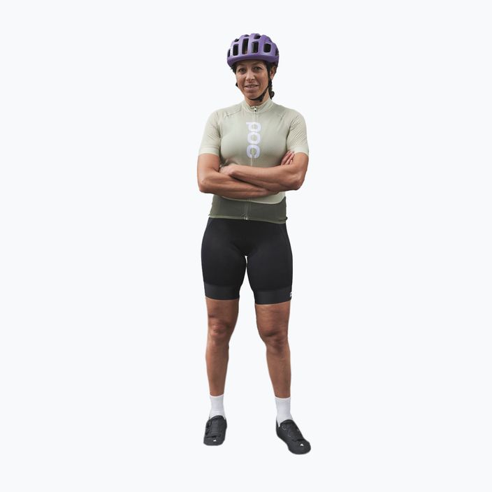 Tricoul de ciclism pentru femei POC Essential Road Logo prehnite green/epidote green