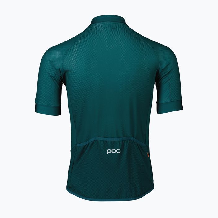 Tricoul de ciclism pentru bărbați POC Essential Road Logo dioptase blue 3