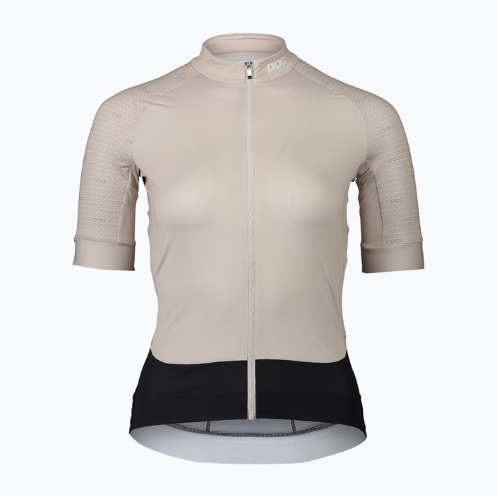 Tricoul de ciclism pentru femei POC Essential Road light sandstone beige