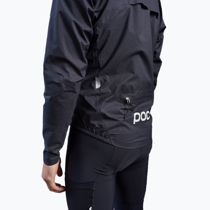 Jachetă de ciclism pentru bărbați POC Haven Rain uranium black 5
