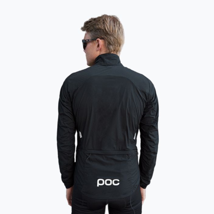 Jachetă de ciclism pentru bărbați POC Pro Thermal uranium black 2