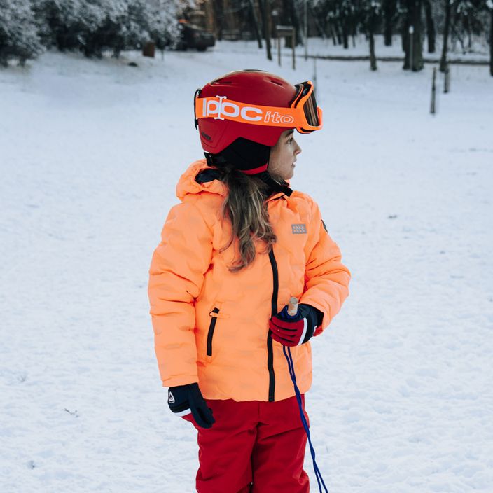 Ochelari de schi pentru copii POC POCito Iris fluorescent orange/orange 6