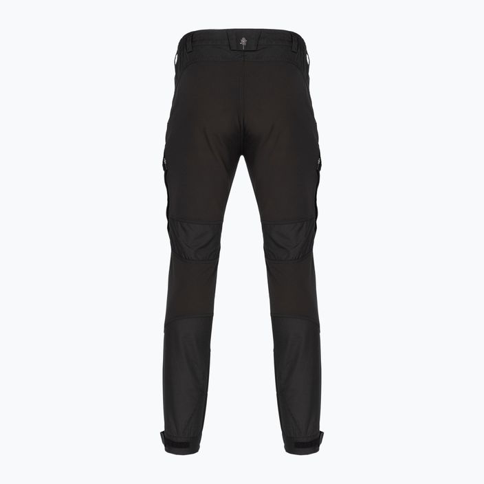 Pantaloni de trekking pentru bărbați Pinewood Caribou TC negru/negru 2