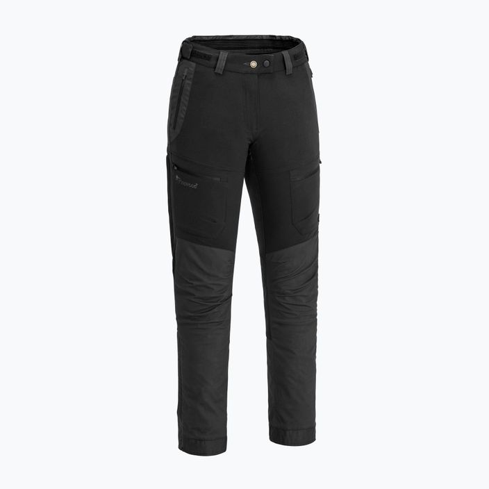 Pantaloni cu membrană pentru femei Pinewood Finnveden Hybrid negru/d.antracit pentru femei 8