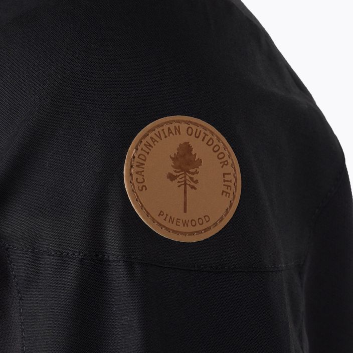 Jachetă pentru bărbați Pinewood Finnveden Hybrid negru 4