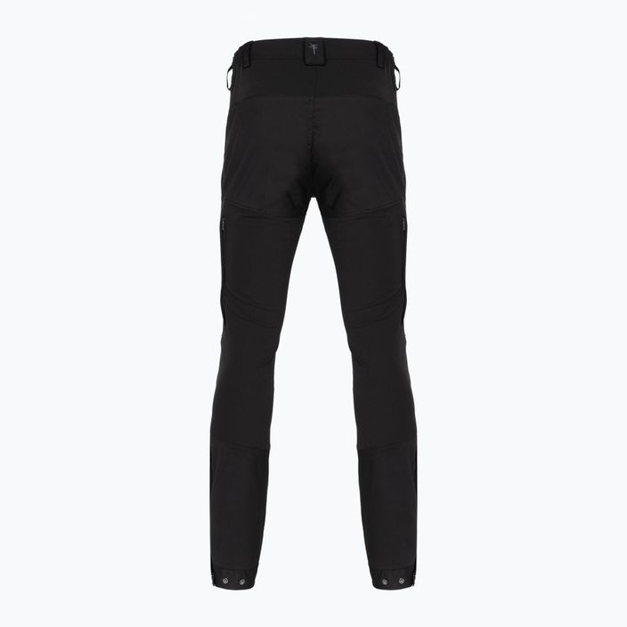 Pantaloni de trekking pentru bărbați Pinewood Finnveden Hybrid negru 2