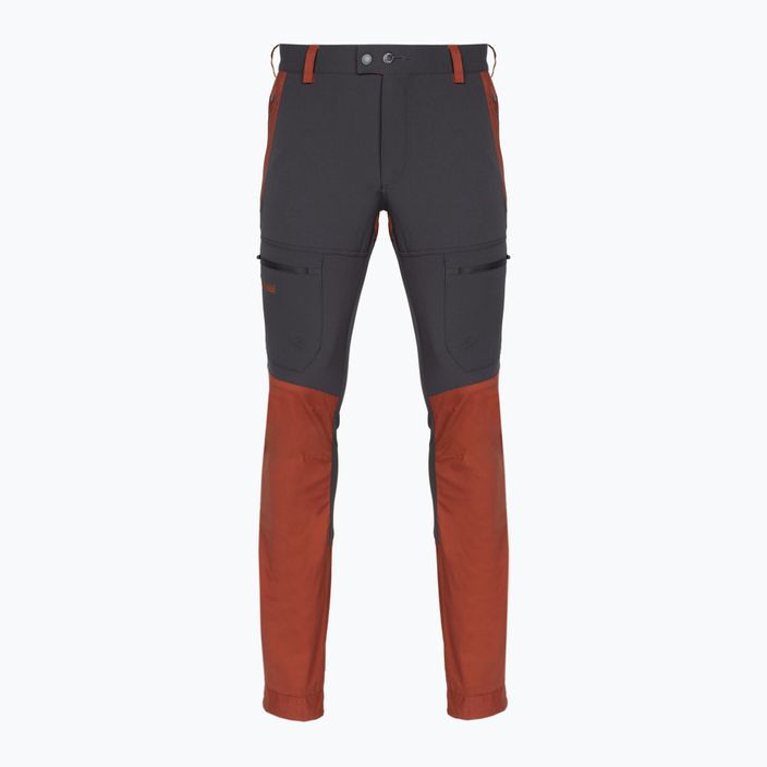 Pantaloni de trekking pentru bărbați Pinewood Finnveden Hybrid d.anthracite/terraco 5