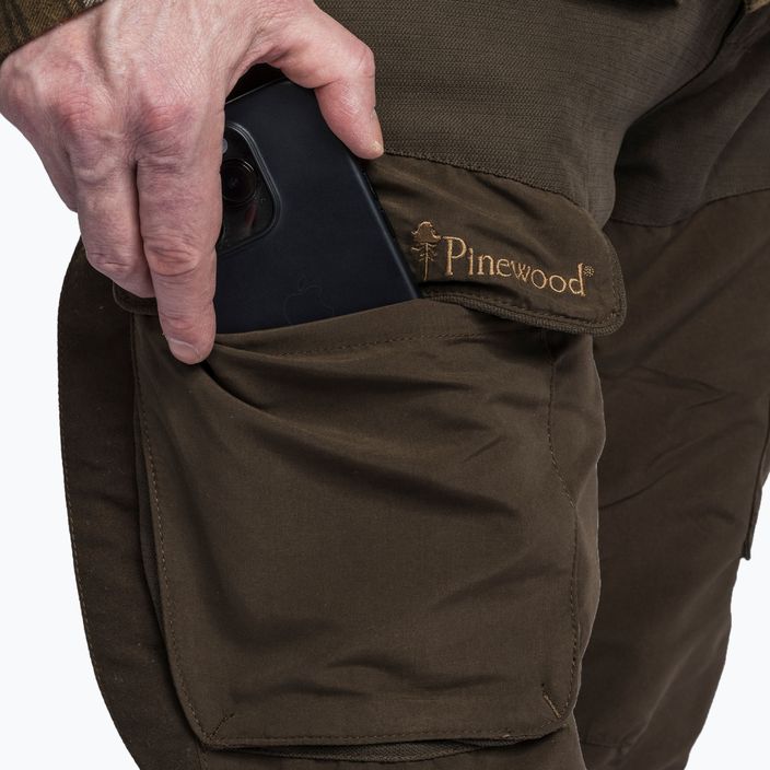 Pantaloni de trekking pentru bărbați Pinewood Finnveden Smaland Light suede brown 5