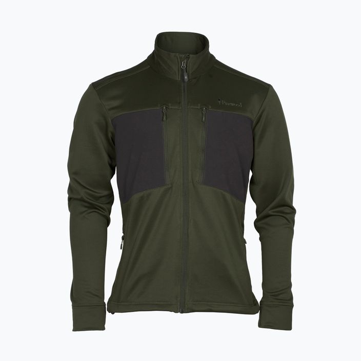 Pulover pentru bărbați Pinewood Abisko Power Fleece moss green 7