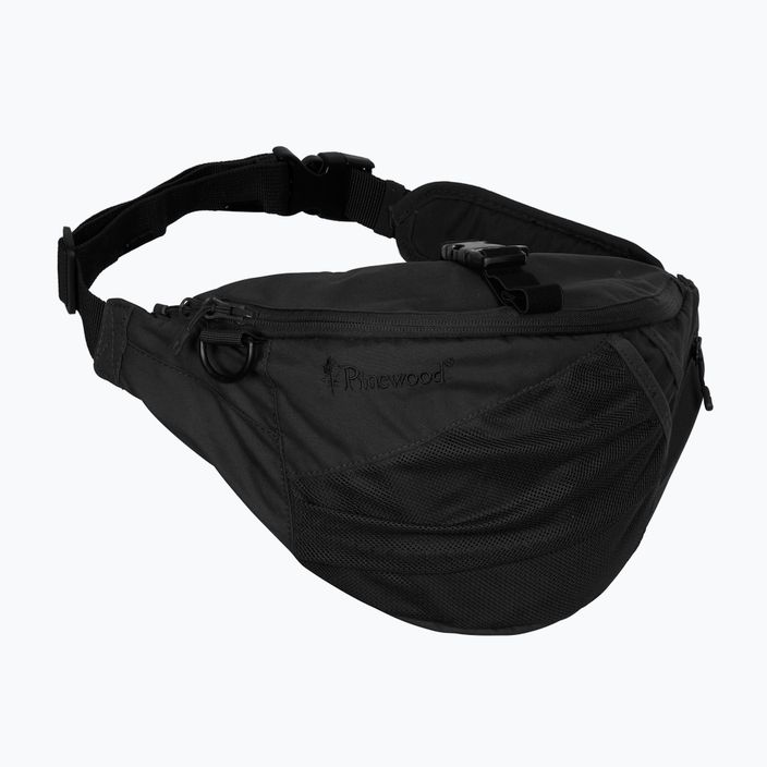 Pinewood Cross Waist Pack pentru rinichi 4 l negru