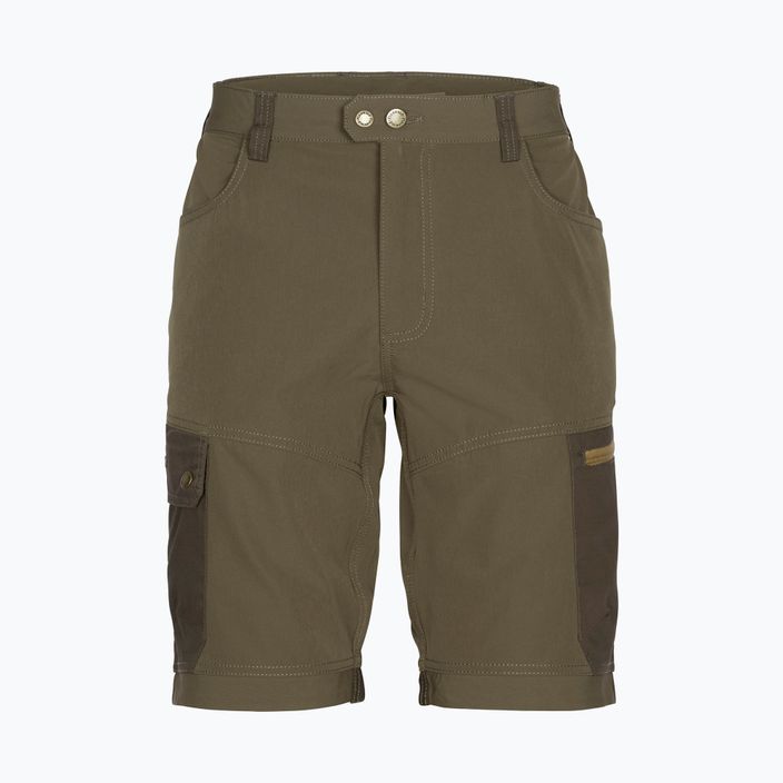 Pantaloni scurți de trekking pentru bărbați Pinewood Finnveden Trail Hybrid earthbrown/d.olive pentru bărbați 6