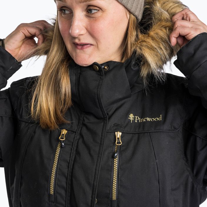 Pinewood jachetă de puf pentru femei Finnveden Winter Parka negru 4