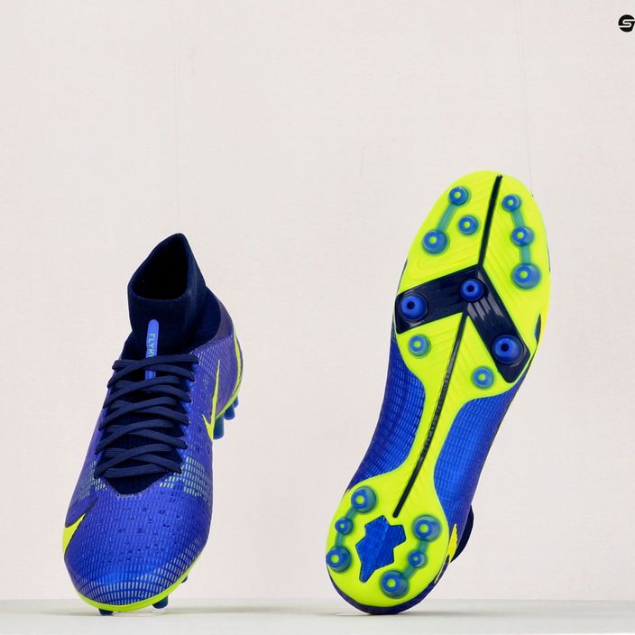 Ghete de fotbal pentru bărbați Nike Superfly 8 Pro AG albastru CV1130-574 11