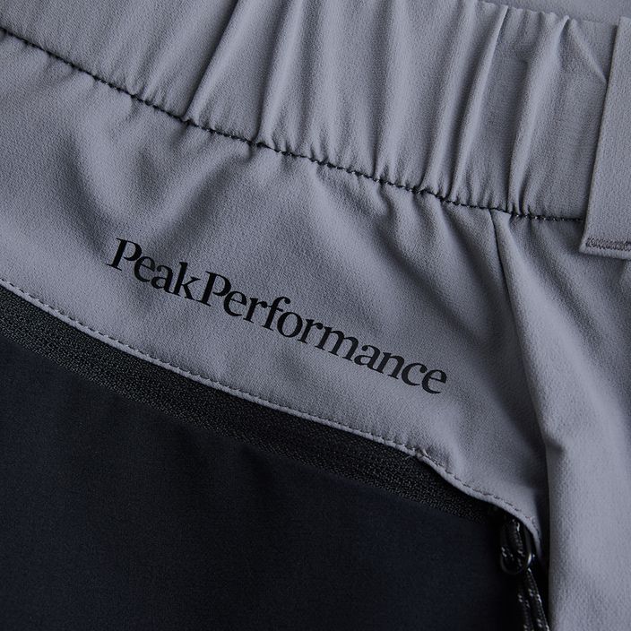 Pantaloni scurți de drumeție Peak Performance Stretch Trek pentru bărbați negru/gri G77541010 6