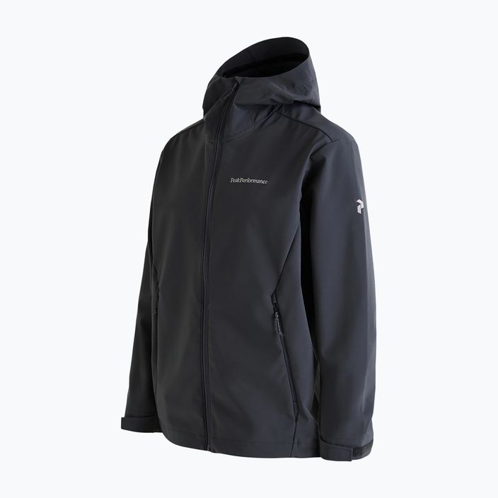 Jachetă bărbătească softshell Peak Performance Explore Hood gri G77112050 2
