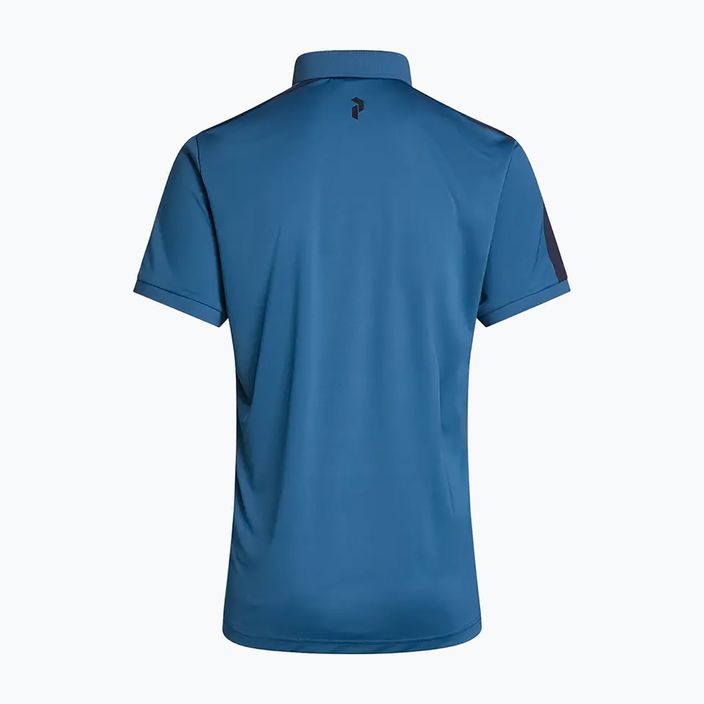 Tricou polo pentru bărbați Peak Performance Player albastru G77171140 3