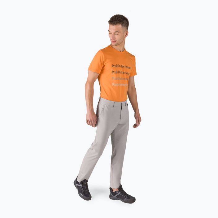Pantaloni de golf pentru bărbați Peak Performance Flier gri G77173060 2