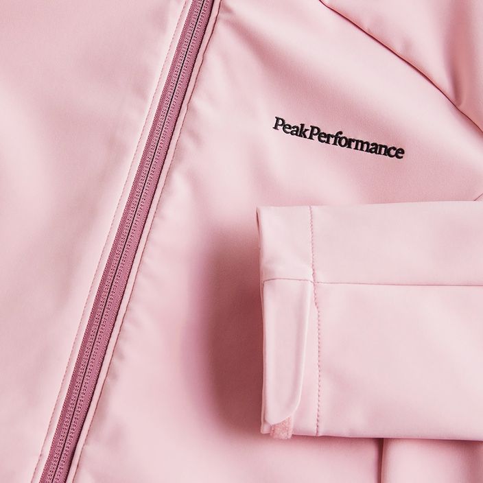 Jachetă softshell pentru femei Peak Performance Explore Hood roz G77109050 5