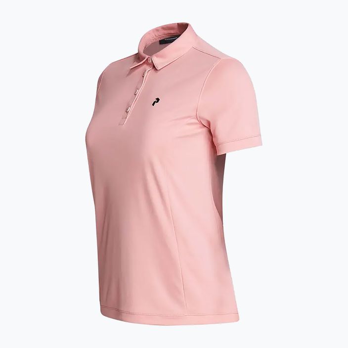 Tricou polo de golf pentru femei Peak Performance Alta pink G77182100 2