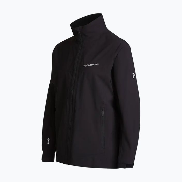 Jachetă bărbătească softshell Peak Performance Velox negru G77187020 2