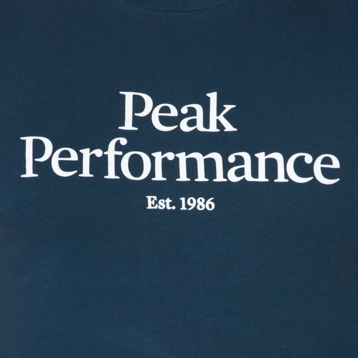 Cămașă de trekking pentru bărbați Peak Performance Original Tee 2Z8 albastru marin G77266180 4