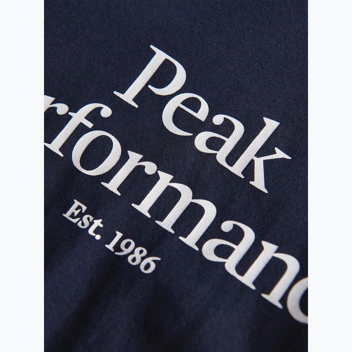 Cămașă de trekking pentru femei Peak Performance Original Tee 2N3 albastru marin G77280020 8